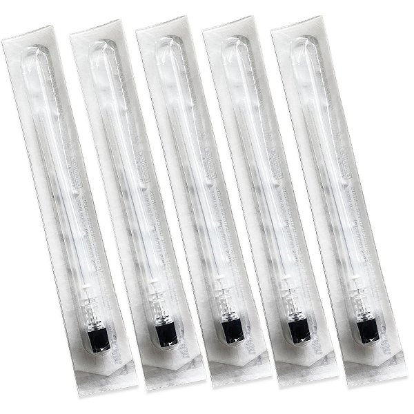 Agulha Raqui Unisis Spinal Ponta Lápis 22Gx90mm Estéril 5 unidades