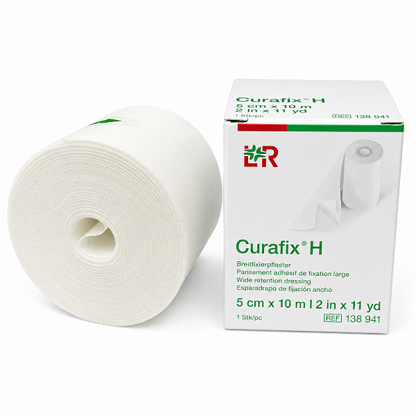 Fita para Fixação de Curativo 5cm x 10m Curafix H Lohmann e Rauscher