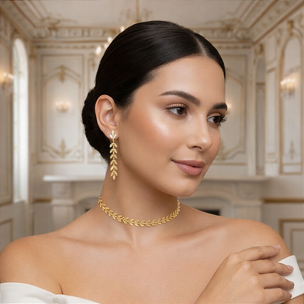 CHOKER FEMININA LAUREL