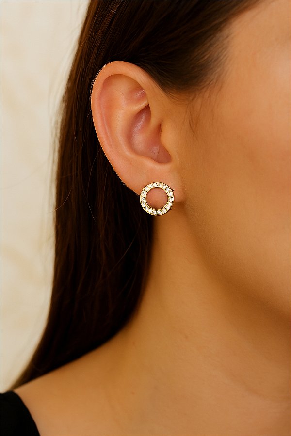 BRINCO ARO CRAVEJADO