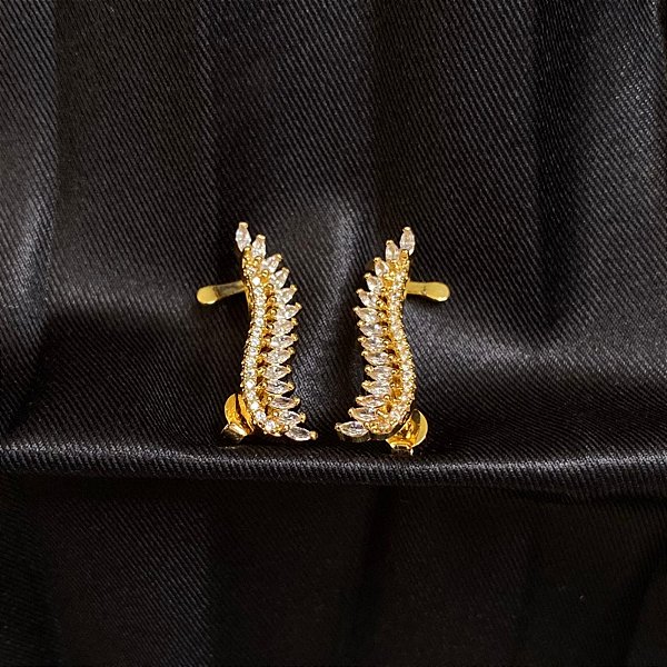 EAR CUFF NAVETES CRISTAL