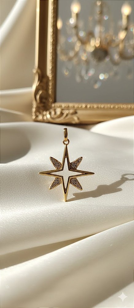 PINGENTE ROSA DOS VENTOS