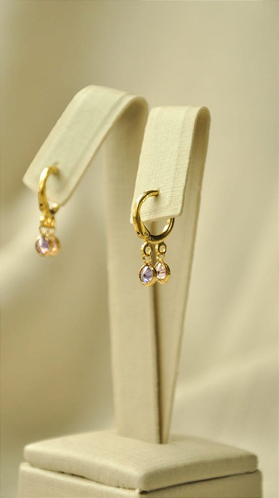 ARGOLA BASIC 2 ZIRCÔNIAS