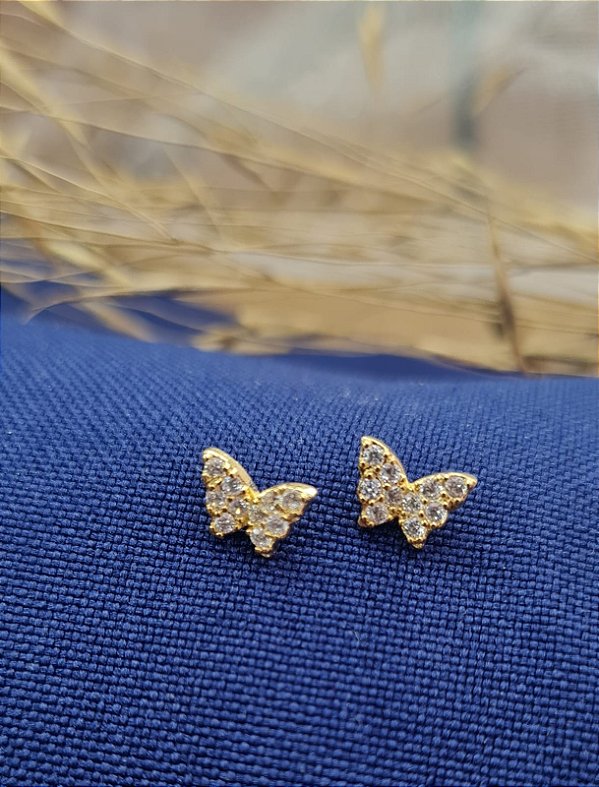 BRINCO BORBOLETINHA CRAVEJADA
