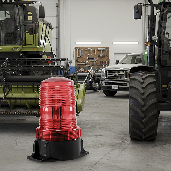 Giroflex Led Teto Giroled para Resgate, Policia Rocam Vermelho