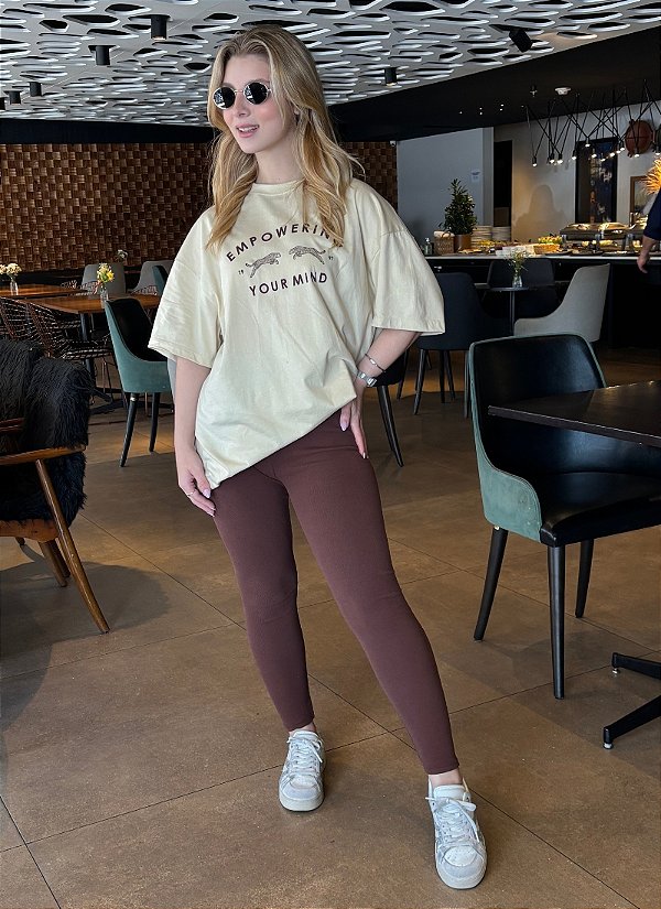 Calça Legging Peluciada