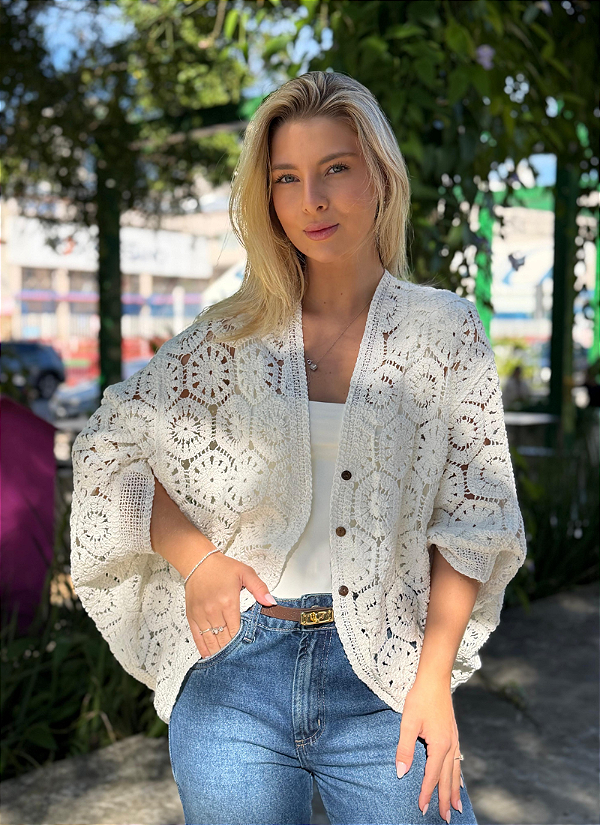 Kimono Boho Guipir