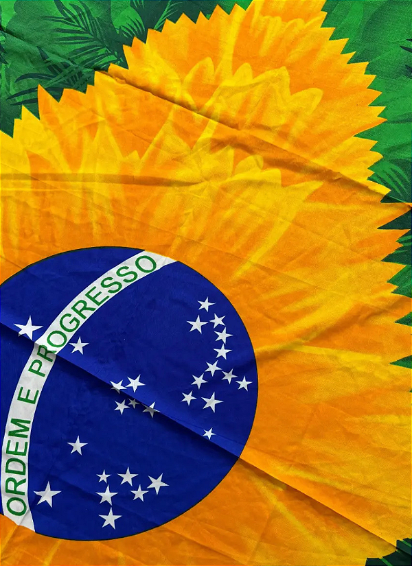 Canga de Praia Brasil Tropical