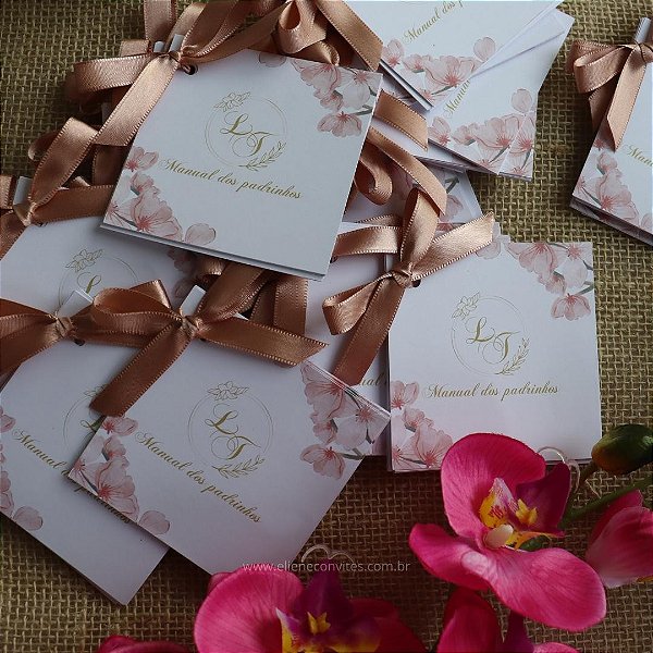 Manual Personalizados para Padrinhos de Casamento