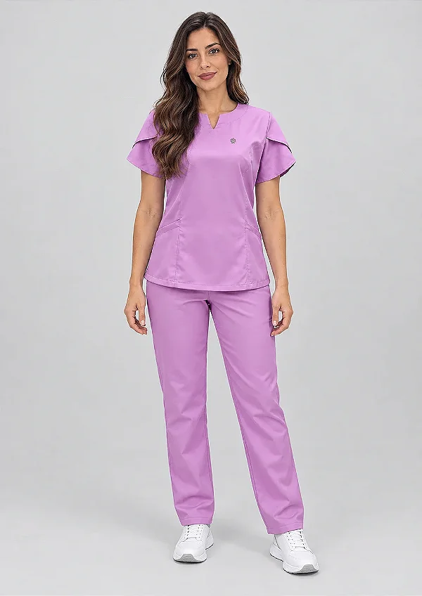 Scrub Feminino Serena - Lavanda