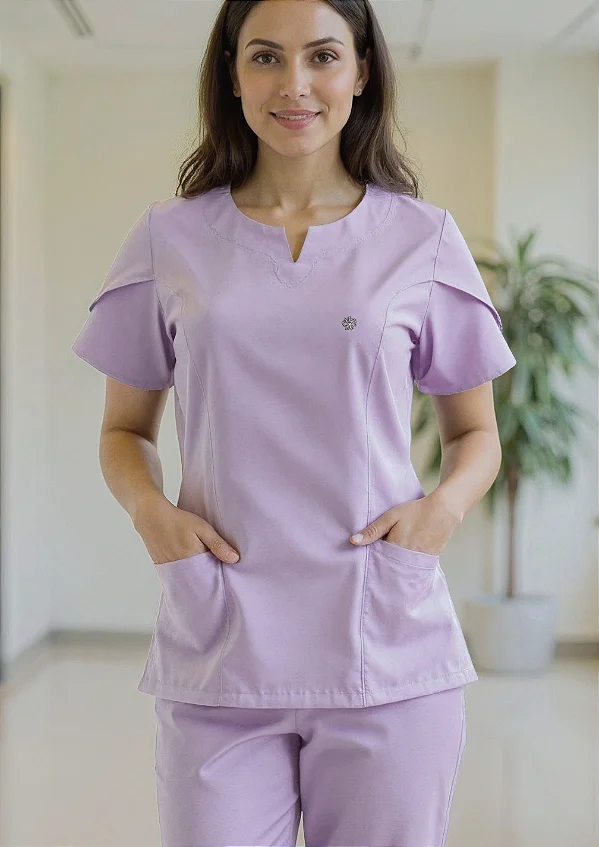 Scrub Feminino Serena - Lavanda