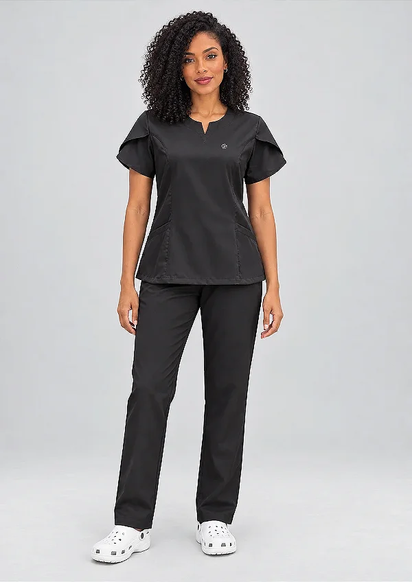 Scrub Feminino Serena - Preto