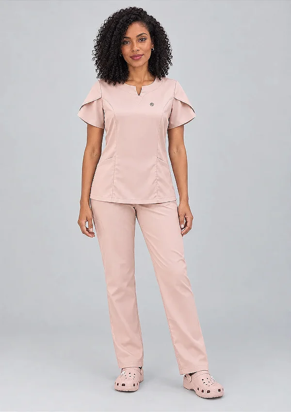 Scrub Feminino Serena - Nude