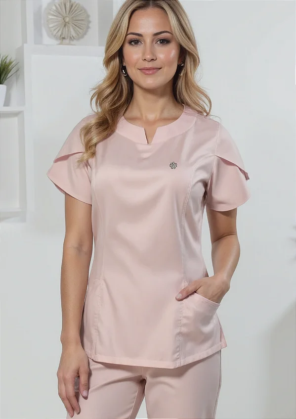 Scrub Feminino Serena - Nude