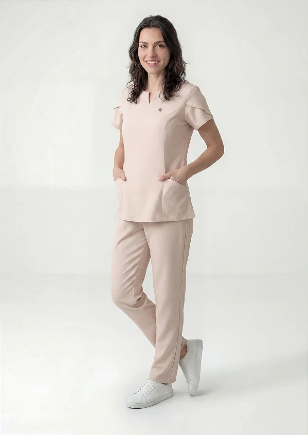 Scrub Feminino Serena - Nude