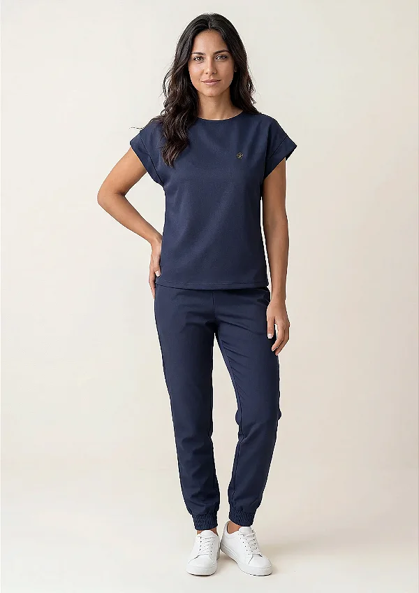 Scrub Feminino Monique - Marinho