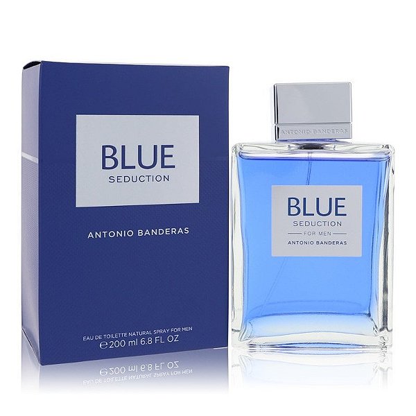 Eau De Toilette Spray Masculino - Antonio Banderas - Blue Seduction 200ml