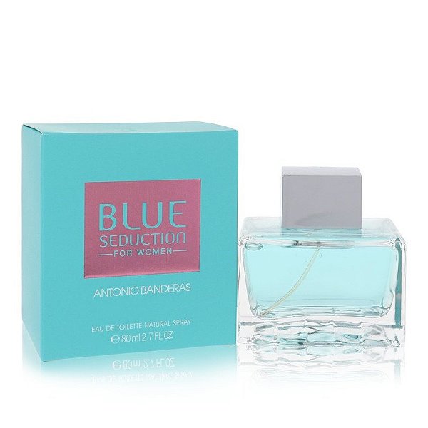 Eau De Toilette Spray Feminino - Antonio Banderas - Blue Seduction - 80 Ml