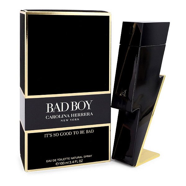 Eau De Toilette Spray Masculino - Carolina Herrera - Bad Boy 100ml