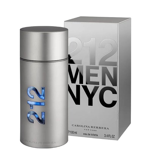 Eau De Toilette Spray Masculino - Carolina Herrera - 212 Men Nyc