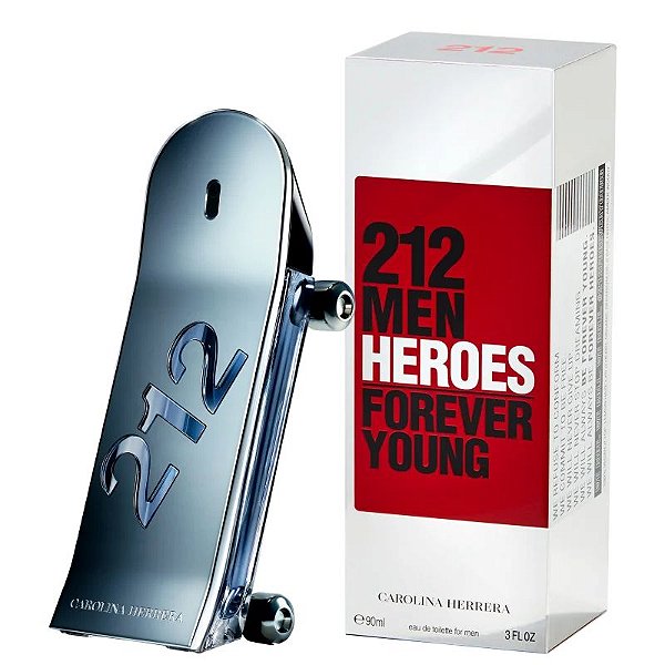 212 Men Heroes Carolina Herrera Eau de Toilette 90ml