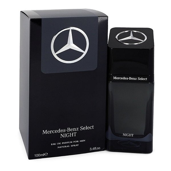 Eau De Parfum Spray Masculino - Mercedes Benz - Mercedes Benz Select Night 100ml