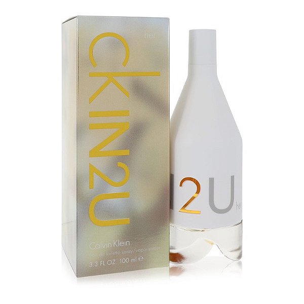 Eau De Toilette Spray Feminino - Calvin Klein - Ck In 2u - 100 Ml