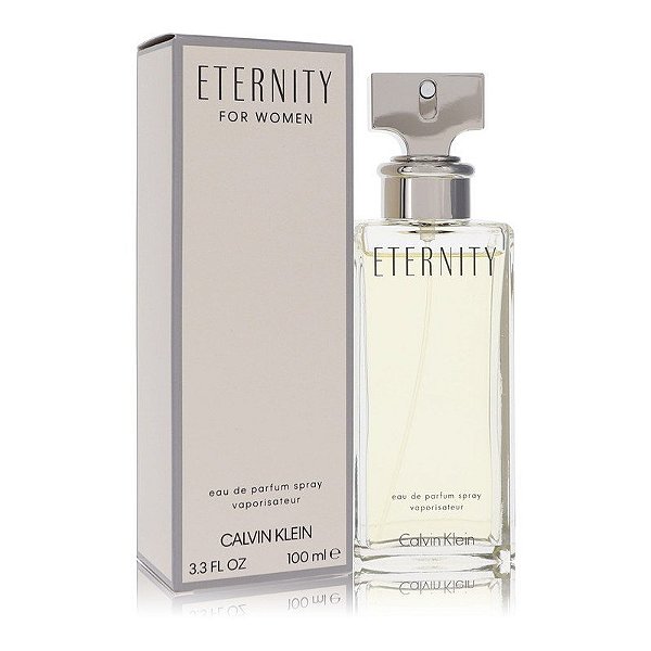 Eau De Parfum Spray Feminino - Calvin Klein - Eternity 100ml