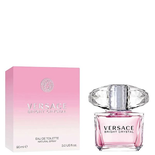 Eau De Toilette Spray Feminino - Versace - Bright Crystal