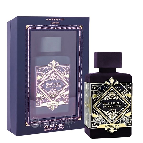 Eau De Parfum Spray (Unisex) - Lattafa Badee Al Oud Amethyst - 100 Ml