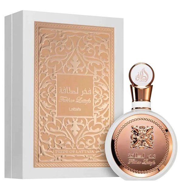 Eau De Parfum Spray - Fakhar Rose - Lattafa - Feminino - 100Ml #Perfumes