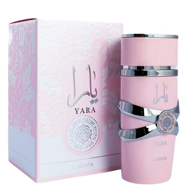 Eau De Parfum - Yara Lattafa Rosa - Feminino - 100ml #Perfumes