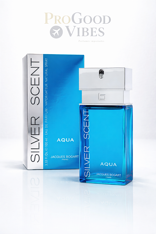 Perfume Silver Scent Aqua Jacques Bogart 100ml EDP Masculino