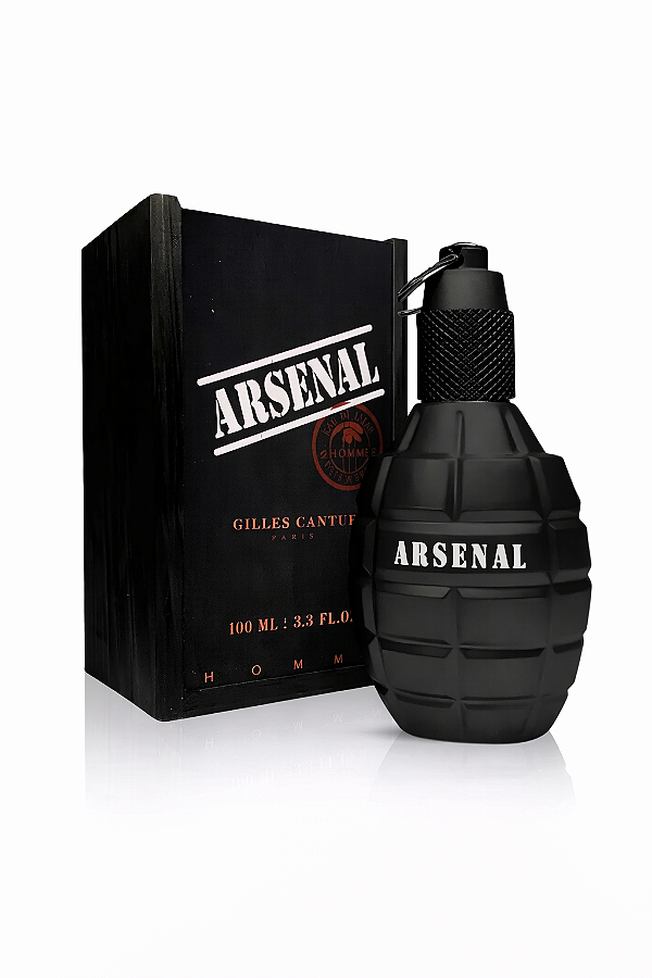 Arsenal Black EDP Masculino 100ml Gilles Cantuel