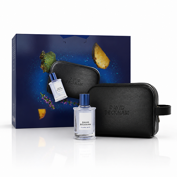 Kit David Beckham Perfume Masculino Classic Blue 50ml + Necessaire