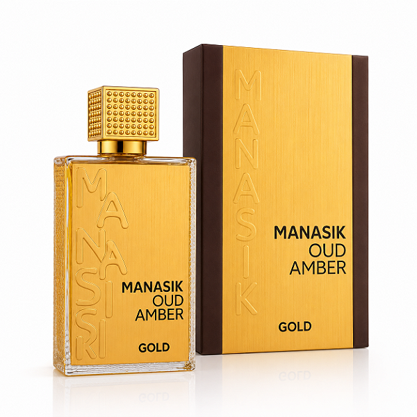 Perfume Manasik Oud Amber Gold 100ml Edp Unissex