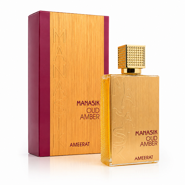 Perfume Manasik Oud Amber Ameerat 100ml Unissex