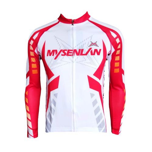 Camisa Roupa Ciclismo Bicicleta Mynsenlan ML Mod 20 Br/Vm