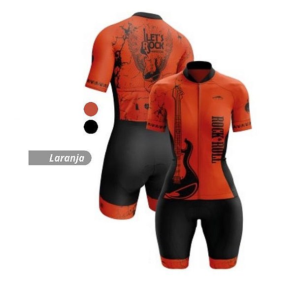 Macaquinho Roupa Feminina Bike Hotplay Neon Mc61 Lj/Pt