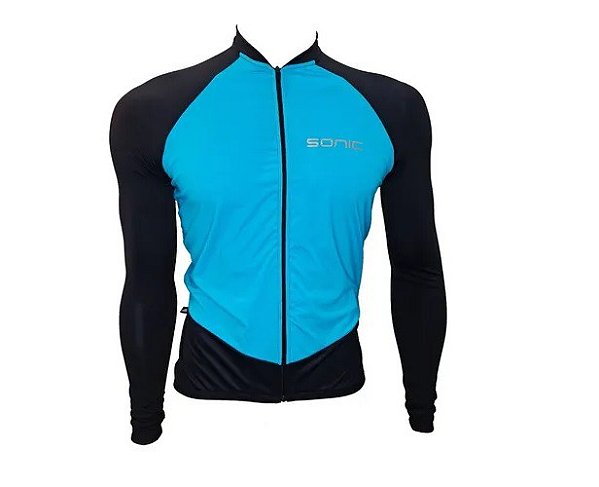 Camisa Roupa Sonic Dynamic M. Longa Azul Claro