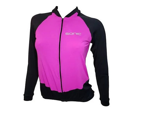 Camisa Roupa Sonic Dynamic M. Longa Feminino Rosa