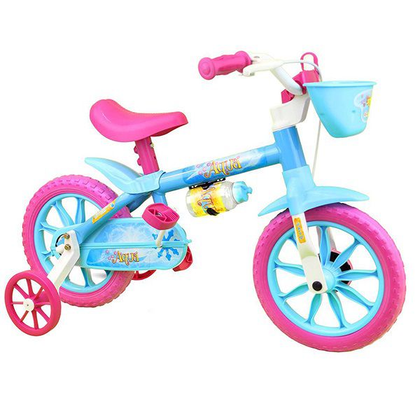 Bicicleta Ciclismo Infantil Criança Aro 12 Nathor Aqua