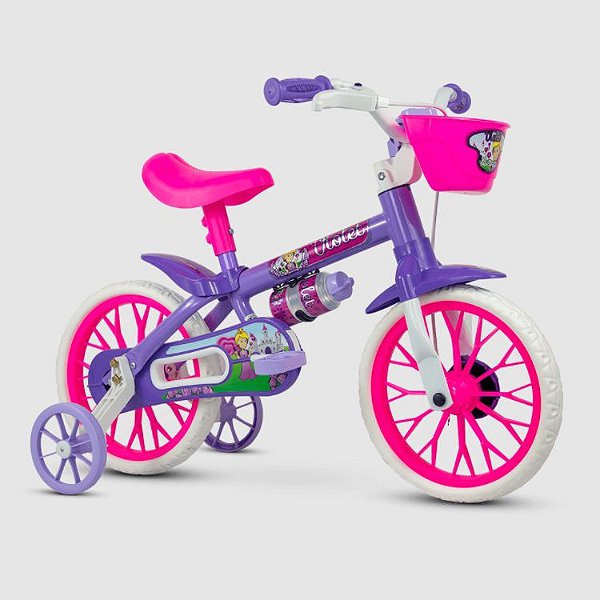 Bicicleta Ciclismo Infantil Criança Nathor Aro 12 Violet 3