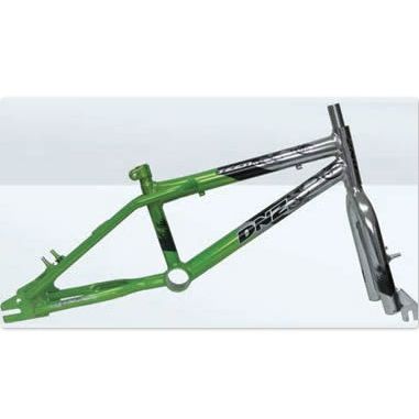 Kit Quadro e Garfo Aço Masculino Aro 16 DNZ Teen Crom/Vd