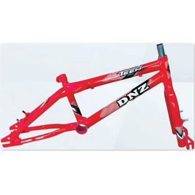 Kit Quadro e Garfo Aço Feminino 16 DNZ Teen Neon/Pink