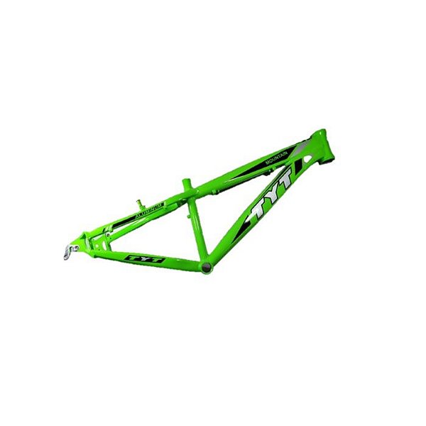 Quadro Bicicleta Bike Ciclismo TYT Aro 26x13.5 Verde Neon