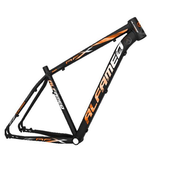 Quadro Bicicleta Bike Mtb Alfameq AFX 29x21 Pt/Lj Fosco