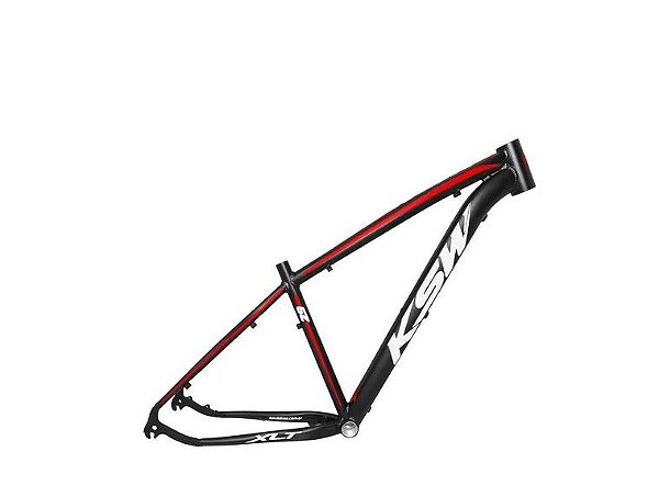 Quadro Bicicleta Bike Mtb Aluminio 29 Ksw Xlt Pto/Vm/Bco T19