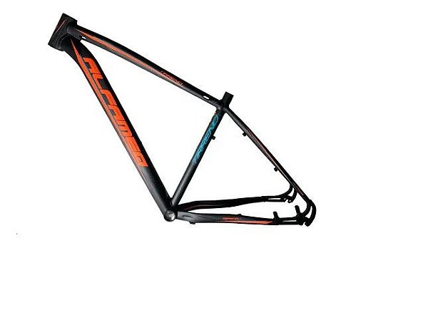 Quadro Bicicleta Bike Mtb Afameq Tirreno Alum Pt/Lj Br T17