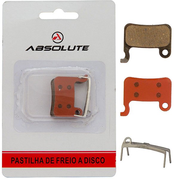 Pastilha de Freio Bicicleta Bike Mtb Absolute Abs-04s Organ